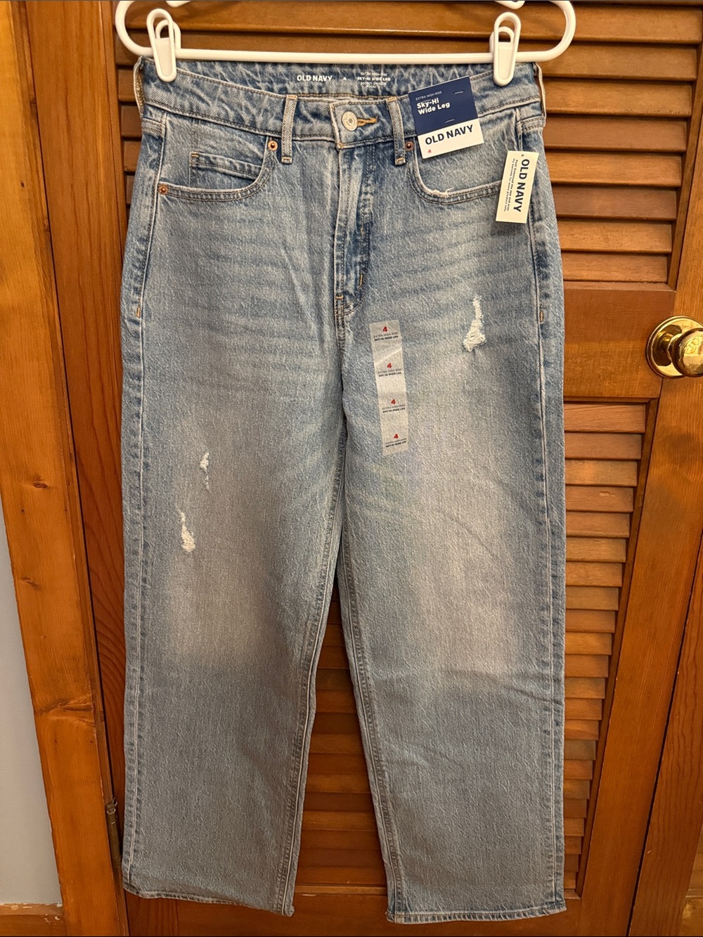 Old Navy Sky-Hi Wide Leg Jeans NWT